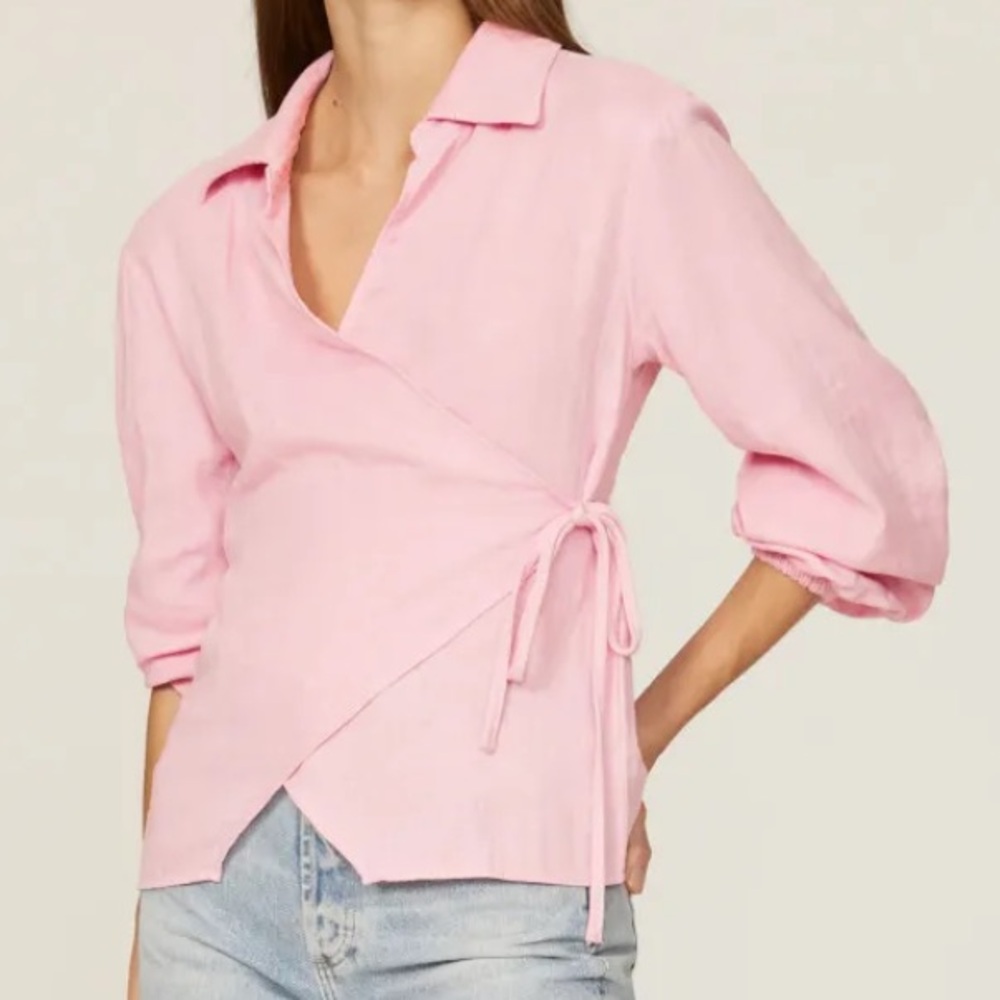 Wrap ltop by Love, Whitney Port PINK